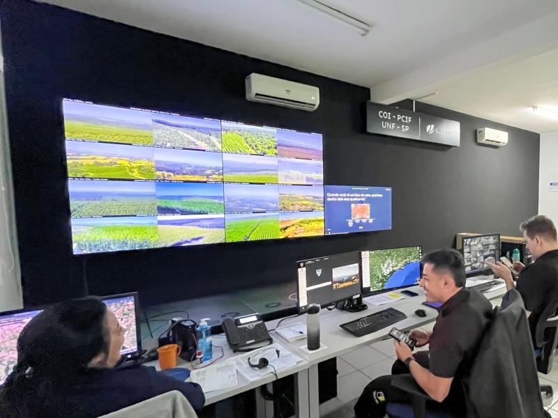 A Suzano monitoring center in Itapetininga-São Paulo, Brazil 